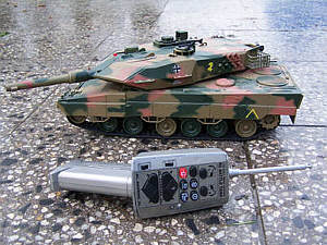 foto Tank - Leopard II 1:24 se st�elbou